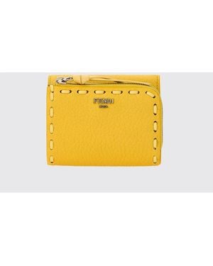 Fendi Wallet - Yellow
