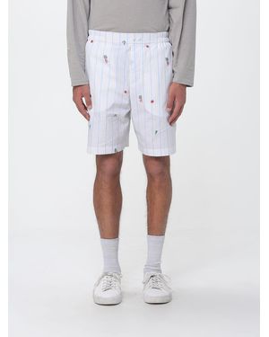 Jacquemus Striped Cotton Boxer Shorts - White