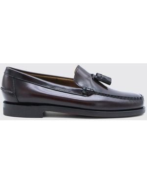 Sebago Classic Will Brushed Leather Loafers - White