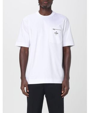 Fendi T-Shirt Herren - Weiß