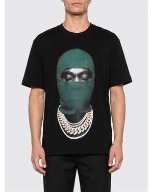 ih nom uh nit Printed Cotton T-Shirt - Black