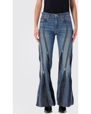 Junya Watanabe Vaquero Mujer - Azul