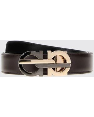 Ferragamo Cintura Uomo - Bianco