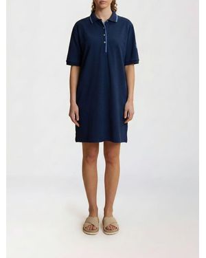 La Martina Cotton Polo Dress - Blue