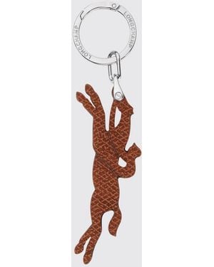 Longchamp Key Chain - White