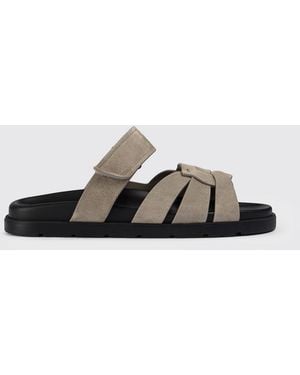 Doucal's Suede Sandals - White