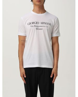 Giorgio Armani T-Shirt Herren - Weiß