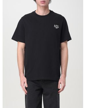 A.P.C. Camiseta Hombre - Negro