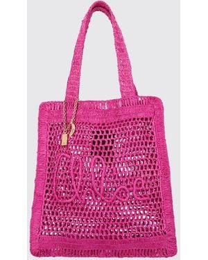 Chloé Schultertasche Damen - Pink