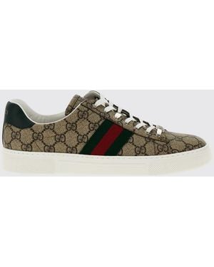 Gucci Ace Herrensneaker Mit Web, Grösse - Mehrfarbig