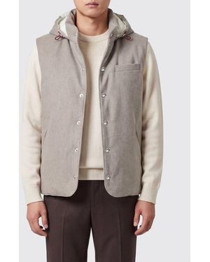 Brunello Cucinelli Gilet Imbottito - Grigio