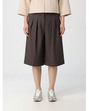 Liu Jo Viscose Blend Shorts - Grey