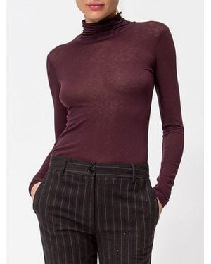 Twinset Top Mujer - Morado