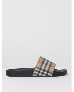 Burberry Furley Slides - White