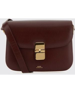 A.P.C. Borsa A Mano Donna - Marrone