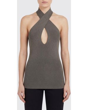 FEDERICA TOSI Viscose Top - Grey