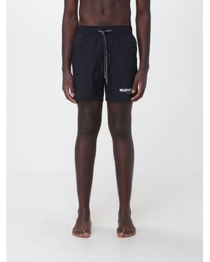Murphy & Nye Polyamide Swim Shorts With Elastic Waist And Drawstring - Blue