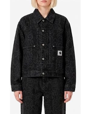 Carhartt Cotton Denim Jacket - Black