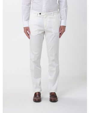 Manuel Ritz Stretch Cotton Chino Trousers - White