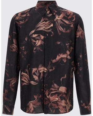 Dries Van Noten Camisa Hombre - Negro
