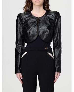 Elisabetta Franchi Cropped Fit Jacket - Black