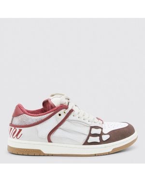 Amiri Xl Skel Top Low Trainers - White