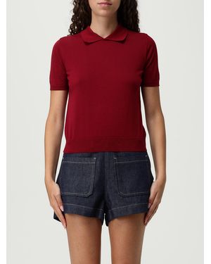 Drumohr T-Shirt Damen - Rot