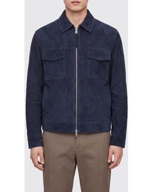 Arma Suede Jacket - Blue
