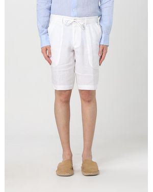 Kampos Linen Chino Shorts - White