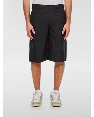 McQueen Pantalones Cortos Hombre - Negro