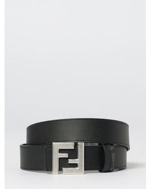 Fendi Gürtel Herren - Grau