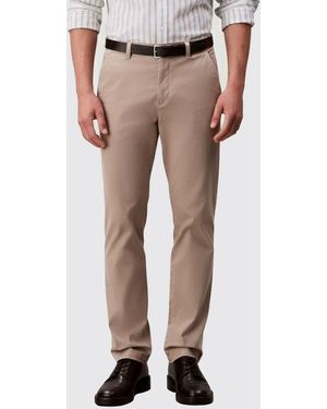 Calvin Klein Trousers - Natural