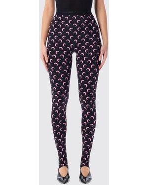 Marine Serre Pants - Blue