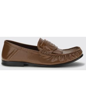 Marni Fringed Loafers - Brown
