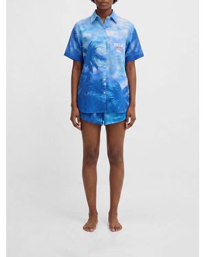 Polo Ralph Lauren Printed Cotton Set - Blue