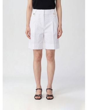 Liu Jo Cotton Blend Shorts - White