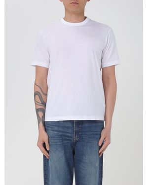 Blauer T-Shirt - White