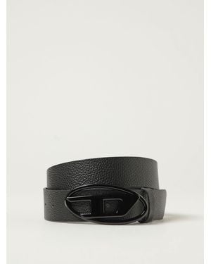 DIESEL Cinturón Hombre - Negro