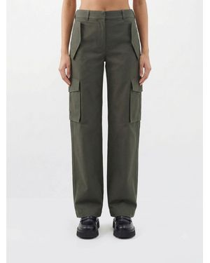 Burberry Hose Damen - Grün