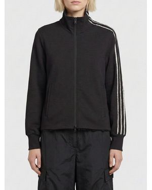 Y-3 Sport Uniform Raw Cut Technical Fabric Sweatshirt - Black