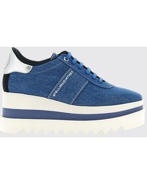 Stella McCartney Chaussures Compensées Femme - Bleu