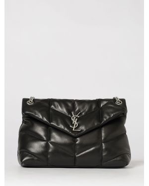 Saint Laurent Sac Porté Épaule Femme - Noir