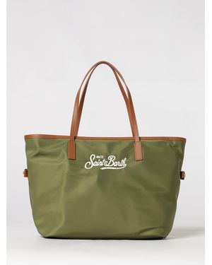 MC2 Saint Barth Bolso De Hombro De Nylon Con Logo - Verde