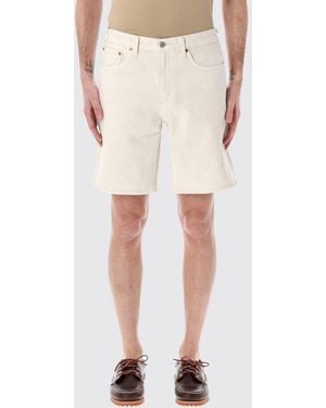 Levi's Cotton Denim Shorts - Natural