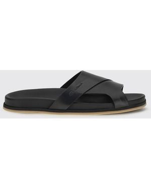 Santoni Sandalen Herren - Schwarz