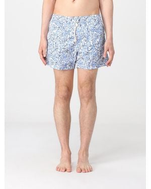 Kampos Patterned Nylon Swimsuit - Blue