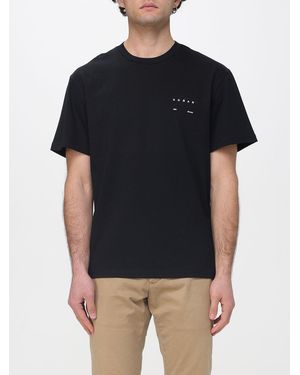 Hogan Cotton T-Shirt With Logo - Black