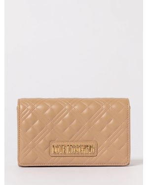 Love Moschino Schultertasche Damen - Natur