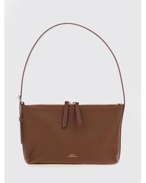 A.P.C. Shoulder Bag - Brown