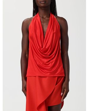 Elisabetta Franchi Jersey Top - Red